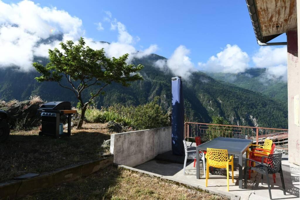 Logement Renove Avec Vue Panoramique La Saussaz Eksteriør billede