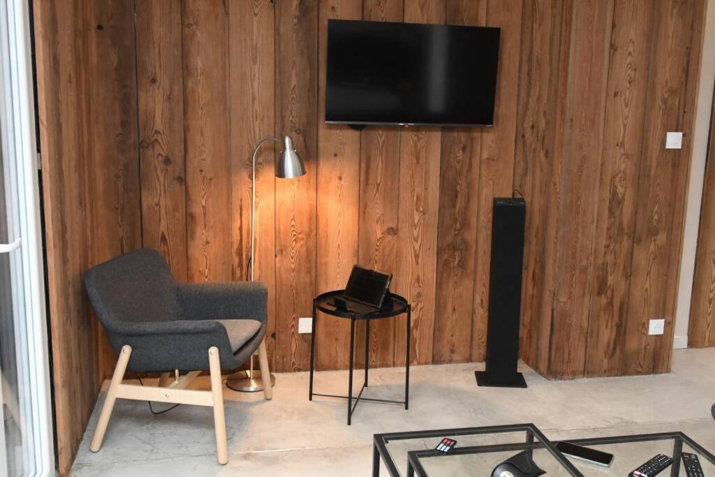 Logement Renove Avec Vue Panoramique La Saussaz Eksteriør billede